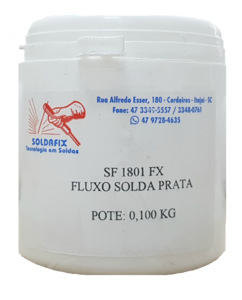 FLUXO PARA SOLDA PRATA SF 1801 FX POTE C/ 0,100 KG