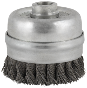 ESCOVA TIPO COPO TORCIDA 100X25XM14 TYROLIT BASIC