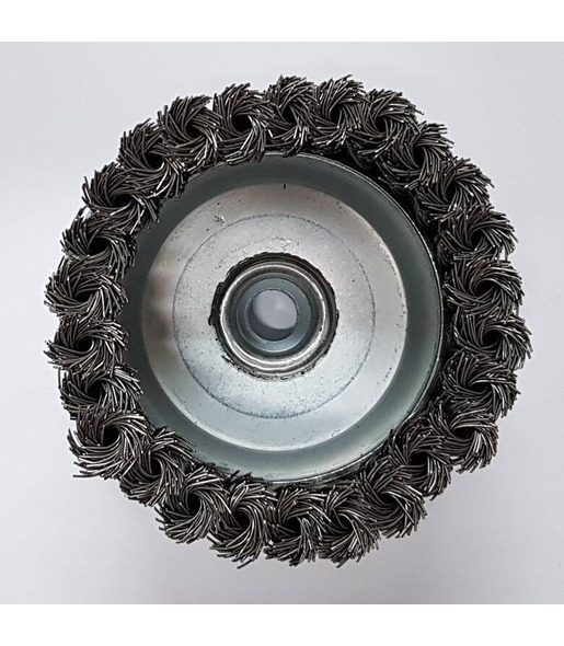 ESCOVA TIPO COPO TORCIDA 100X25XM14 TYROLIT BASIC