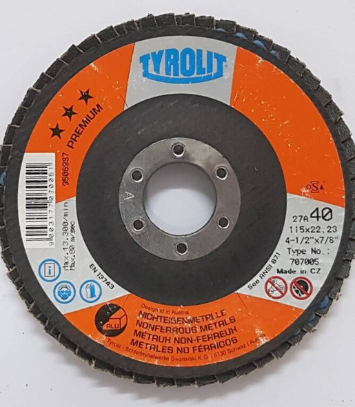 DISCO FLAP ALUMINIO 4½ PREMIUM