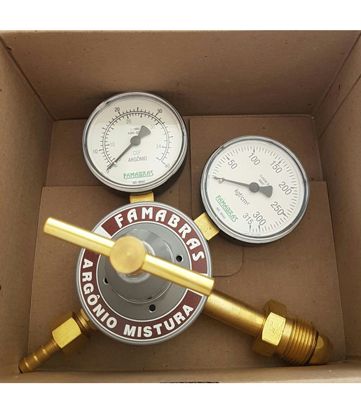 REGULADOR DE PRESSÃO ARGÔNIO C 25 MISTURA (FRAG-13