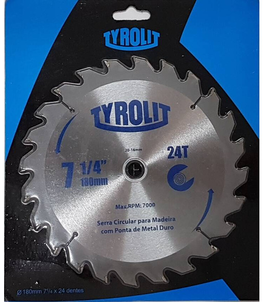 SERRA DE WIDEA PARA MADEIRA 7. 1/4