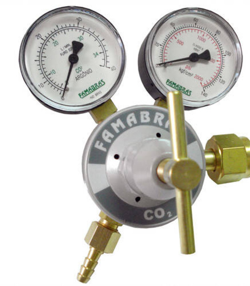 REGULADOR DE PRESSÃO CO² (FRGC-150N) FAMABRAS